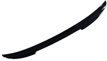 MaKeMoney Coche Alerón Trasero para Alfa Romeo GT (937)/Alfa GTV (Typ 916) 1994-2024, Aleron Trasero para Maletero Spoiler Techo Antiarañazos Modificación Accesorio,A/Black