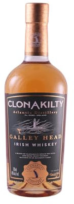 Galley Head Bourbon Cask Irish Whiskey | Vanilla & Raisins | 40%, 70cl