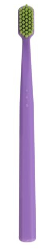 Spazzolino da denti VED ProCura Ultra Soft – Spazzolino manuale delicato per adulti con setole super morbide per denti e gengive sensibili, (PURPLE)