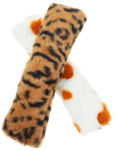 TOYANDONA 2pcs Cat Catnip Pillow Toy Interactive Stuffed Animal Shaped Kitten Toys for Indoor Cats