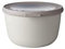 Mepal - Multi Bowl Cirqula Round - Vorratsdose mit Deckel - Geeignet als Luftdichte Aufbewahrungsbox für den Kühlschrank, Mikrowellengeschirr & als Frischhaltedosen - 2000 ml - Nordic White