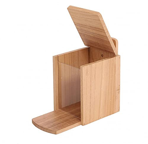 Oypla Wooden Garden Wildlife Squirrel Feeder Box