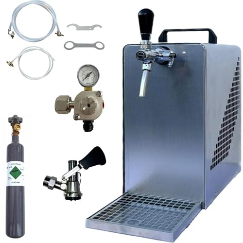 BieTal® Impianto di raffreddamento per birra, con raffreddamento da 30 litri/h, tipo S, 0,5 kg, CO2
