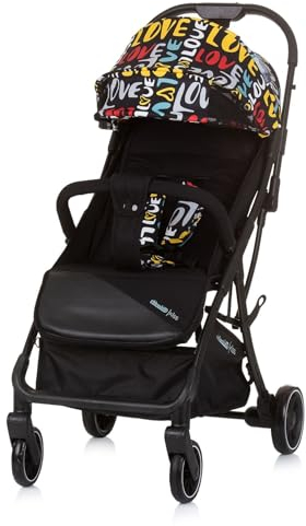 Chipolino Kinderwagen, Buggy Kiss klappbar Getränkehalter verstellbar bis 22 kg, Farbe:bunt