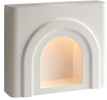 JIAOCKJIAO Soporte de TV de 110cm, Mueble de TV con Tira de Luz LED, Gabinete Decorativo for Chimenea, Mesa de Entrada, Consola Multimedia, Mesa de Vestíbulo, No Requiere Instalación(Wit)
