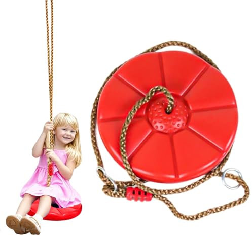 Corda da Arrampicata, Altalena per Bambini per Esterni e Interni in Plastica Stabile, Resistente alle Intemperie con Portata fino a 150 kg