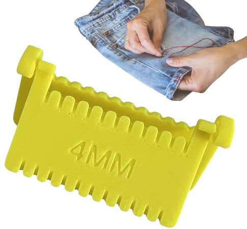 Lunaobrik Calibro a Mano, Guida per Orli e Orlo, Calibro di Quilting a Mano Portatile, Per Gli Anziani I Nonni Gli Utenti Esperti Uomini E