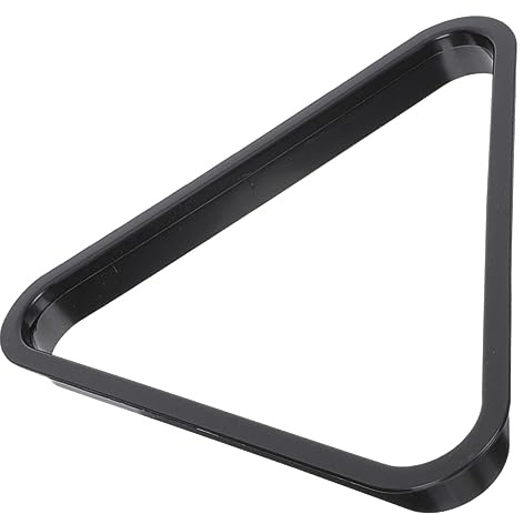 Mini Billiard Triangle Rack for 38Mm Pool Balls Portable Billiards Accessory for Home Game Rooms and Clubs