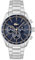 Lacoste Chronograph Quarz Uhr für Herren Kollektion Boston mit Silbernes Edelstahlarmband - 2011380