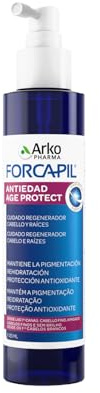 Arkopharma Forcapil Antiedad Spray, Reduce Signos del Envejecimiento Capilar, Aumenta la Densidad del Cabello, Regenera la Fibra Capilar, Hidrata en Profundidad, Testado Científicamente