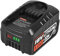 18V 5000mAh Hochkapazitäts-Ersatzakku für Bosch PBA/PSB/PSR - Kompatibel mit Bosch Haus- und Gartengeräten