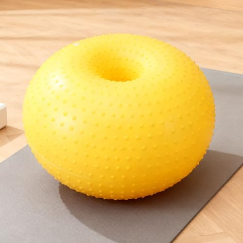 ZASCHMOY Chaise Gonflable avec Ballon de Yoga Points Massage, Sièges Flexibles pour Salle Classe, Entraînement Base, Sport, Bureau, Pompe à Gonflage Rapide, équilibre Enfants