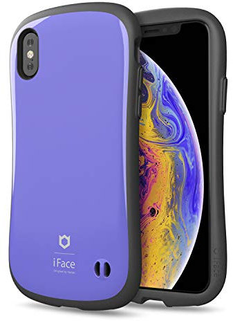 iFace First Class per iPhone X/XS - Simpatica Custodia Protettiva Ibrida [Guscio Rigido + Paraurti] Antiurto per Telefono [Sottoposta a Test di Caduta] Case iPhone X/XS – Viola
