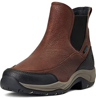 ARIAT 2022 Femme Terrain Blaze Botte Imperméable 10040370 - Marron Foncé Footwear UK Size - UK 5.5