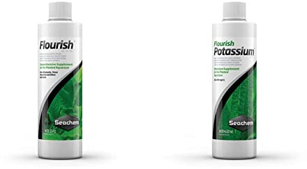 Seachem Flourish Freshwater Plant Supplement 500 ml and Seachem Flourish Potassium 500ml