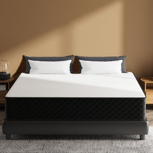 MOLPHIT Matelas 160x190 Certifié Oeko-TEX, Épaisseur 25 cm, Matelas à Ressorts Ensachés Indépendant, Matelas de Lit d'Adulte et d'enfant, Matelas 2 Personne, Soutien Parfait, Durable et Silencieux