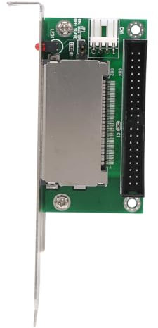 Quystetes Adaptateur convertisseur Ide 40 broches pour carte flash compacte vers 3,5 Ide Pci Panneau
