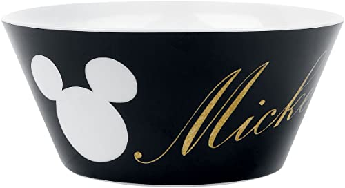 Gedalabels 14444 Cuenco de Porcelana de 400 ml, Dorado