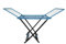GIO'STYLE GioStyle Stendibiancheria Giosy | Azzurro e Antracite | Pieghevole | Made in Italy | Ideale in Casa e all'Aperto | Realizzato in PP | Linea Love