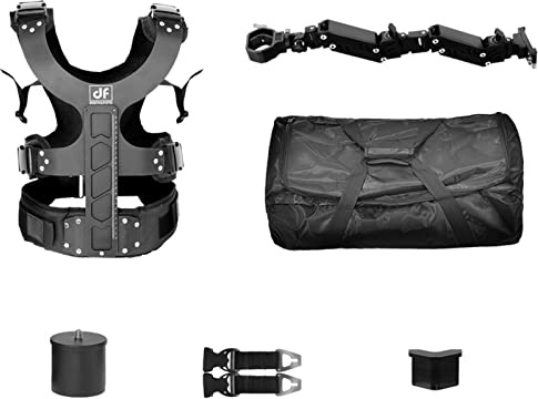 DF DIGITAL FOTO THANOS-SE HUIOP THANOS-SE Sistema di giubbotto di supporto cardanico universale inclinabile compatto acità di carico 2-8 kg Compatibile con stabilizzatori cardanici RS2/RS3/ Crane 3S/