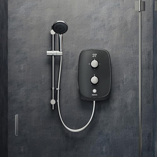 Aqualisa Emerge Electric Shower - 8.5kW Space Grey MEFN31