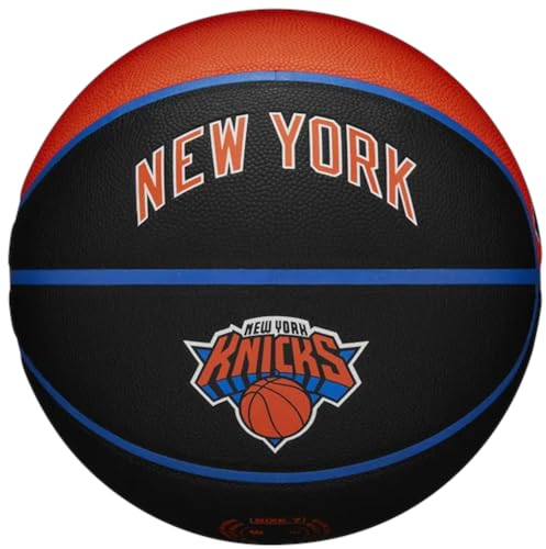 Wilson NBA Team City Collector New York Knicks Ball WZ4016420ID, Unisex basketballs, Black, 7 EU