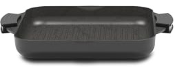 Tognana Avantspace, grill quadra 2 manici 28 x 28 cm, allumnio, nero