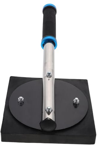 Tofficu Rubber Mallet Flooring Installation Tool with Stainless Steel Handle, Lightweight Tapping Block for Laminate and Vinyl Plank Projects, DIY Use