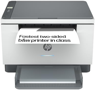 HP LaserJet M234dw Wireless Black & White Multi-function Printer | 2-sided printing | Dual-band WI-FI with self-reset | 150-sheet input tray | HP Auto-On/ Off technology (Renewed)