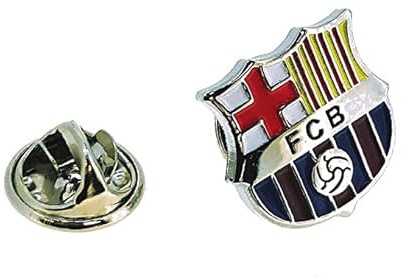 Gemelolandia | Pin de Solapa Equipo Blaugrana de Futbol a Color | Pines Originales Para Regalar | Para las Camisas, la Ropa o para tu Mochila | Detalles Divertidos