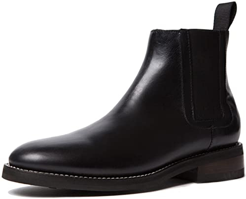 Thursday Boot Company Men's Duke Chelsea Leather Boot, Black, 8.5