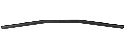 Tbest Motorradlenker, 22 mm, Universal, Retro, Schwarz, für Rennrad und Offroad-Fahrrad, aus Eisen