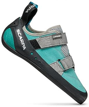 SCARPA Women's Origin Rock Climbing Shoes - Maldive/Black - 6.5-7