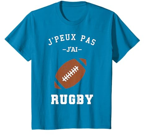 Idée Drôle Cadeau Sportif Joueur Rugby J'Peux Pas J'Ai Rugby T-Shirt