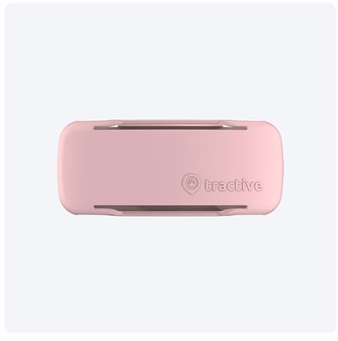 Tractive Housse pour GPS Dog 6 Tracker Rose
