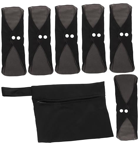 FOMIYES 2 Set Di Assorbenti Mestruali Riutilizzabili Assorbenti Lavabili Per Lallattamento Forte Assorbimento