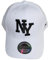 beybey NY Baseball Snapback Cap New York originelle Caps für Coole Typen (Basecap Weiss)