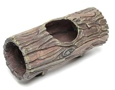 Repticircle Cachette magnétique pour reptile, cachette creuse en résine pour gecko, lézard et serpents, jouet d'escalade à aimant puissant et décoration de terrarium