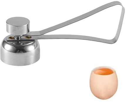 Coupe-œufs en acier inoxydable, ouvre-œufs pour œufs crus et cuits, ouvre-coquille d'œuf, ouvre-coquille d'œuf, éplucheur d'œufs, ouvre-coquille d'œufs, coupe-œufs, vainqueur du test