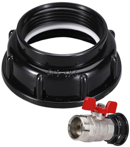 per serbatoio 'acqua | Connettore valvola di irrigazione da giardino | Connettore per serbatoio 'acqua per barile di pioggia all'aperto Adattatore per tubo da giardino Accessori per