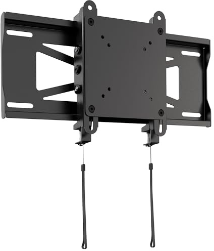 Vivo Soporte de Pared ultraancho de Perfil bajo para Pantallas de hasta 49 Pulgadas y televisores de hasta 32 Pulgadas, soporta 44 Libras, Ajuste de inclinación y Deslizamiento, VESA máximo 200 x 400