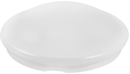 Housoutil Cubierta de Luz para Ventilador de Techo, Pantalla Acrílica Opalizada, Diámetro 19 CM, Borde 1.5 CM, Resistente, Instalación Fácil, Recomendada para Balcón y Sala