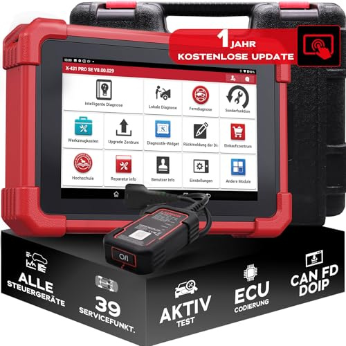LAUNCH X-431 PRO SE OBD2 Diagnosegerät, Alle-Systeme, 39+ Servicefunktionen