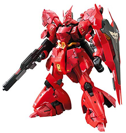 BANDAI MODEL KIT Mobile Suit Gundam Char's Counterattack RG 1/144 Modèle en plastique Sazabi