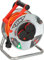 Brennenstuhl Garant S V2 IP44 Kabeltrommel 25m outdoor (Made in Germany, Kabel in Signalfarbe orange, Stahlblech, kurzfristiger Einsatz im Außenbereich)