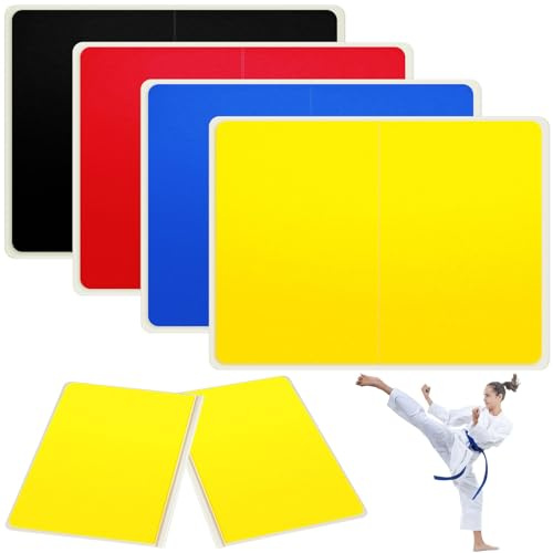 Jecery Rebreakable Punching Board Rebreakable Boards Martial Arts Taekwondo Karate Ninja Training Practice EVA Boxing Equipment Karate Breaking Board for Adults Equipment Gifts(Simple)