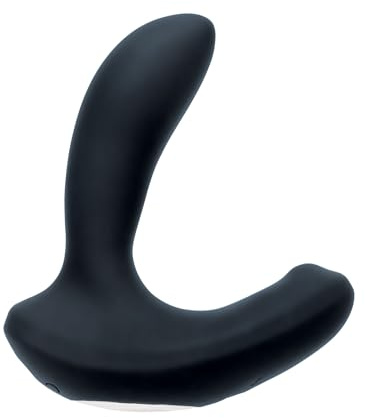 VeDO Volt Vibrator, Flexible Prostate and Perineum Massager, Rechargeable Anal Vibe Adult Sex Toy, 2 Powerful Motors with 10 Vibration Modes (Black)