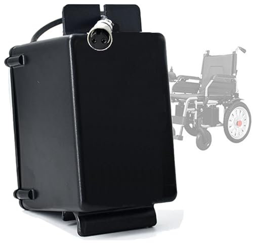 FREEDOH Batería para Silla de Ruedas eléctrica, batería de Iones de Litio de 24V, 10Ah, 12Ah, 15Ah, 20Ah, batería extraíble Recargable para Motor de 0-500W,24v10ah