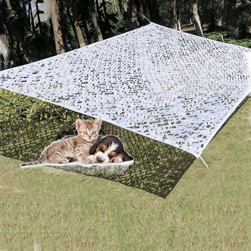 HSPLXYT Camouflage Netting Camo Net Bulk Roll Hunting Blindsfor Hunting, Camping, Sunshade, Shooting, Garden Fence Decorations Camp Netting Camo Tent(2/3/4/5/6/7/6/8/9/10M)(Size:2x4m/6.6x13.1ft)