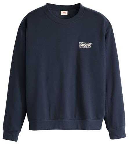 Levis A8800-0049 Sweat-Shirt pour Femme, Crew Maya Fuzzy Dot, L